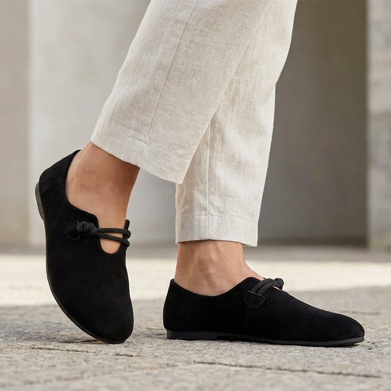 Sadie - Women's Suede-Look Minimalist Flats