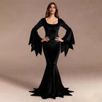 Salem - Women's Velvet Witch Halloween Costume Dress