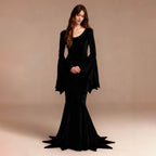 Salem - Women's Velvet Witch Halloween Costume Dress