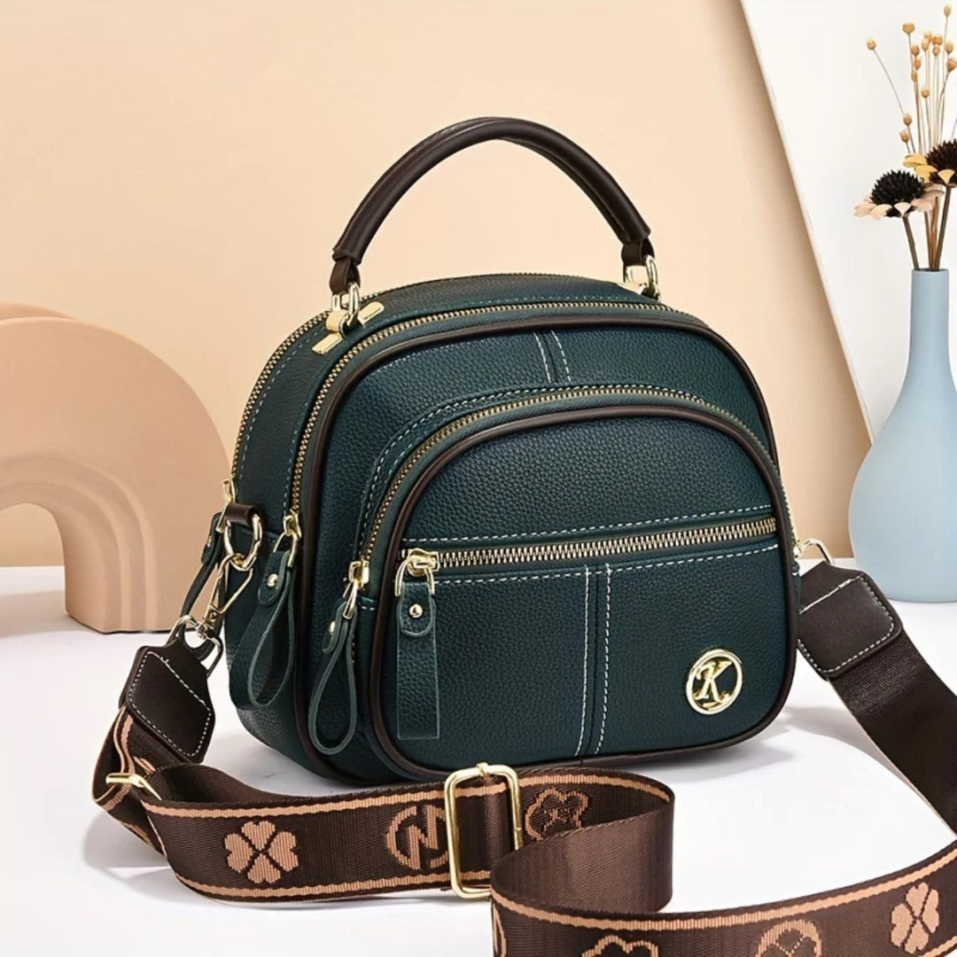 Savannah - Women's Multi Pocket Crossbody Handbag