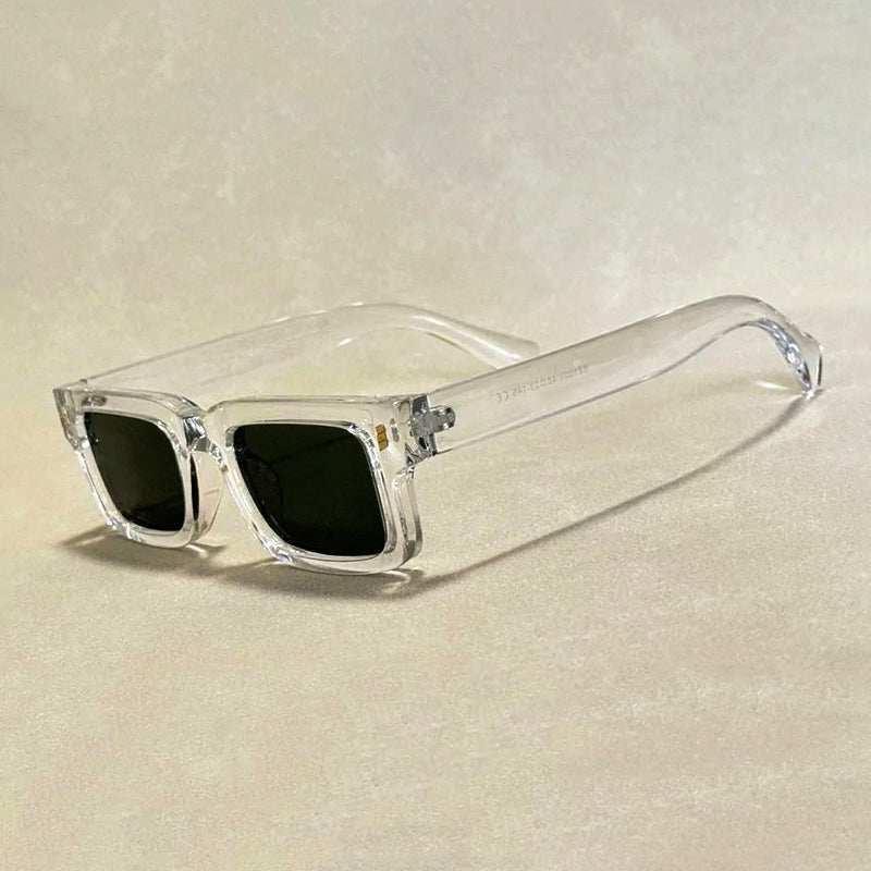 Shadeon -  Thick Frame Square Retro Sunglasses