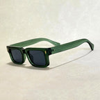 Shadeon -  Thick Frame Square Retro Sunglasses