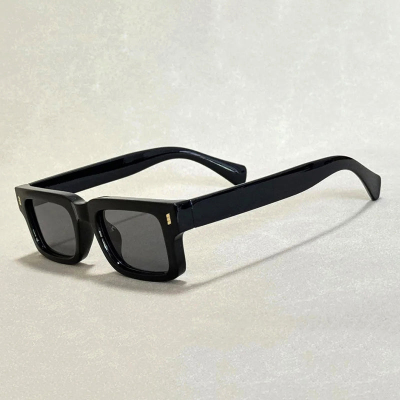 Shadeon -  Thick Frame Square Retro Sunglasses