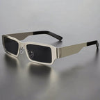 Solace - Geometric Metal Frame Sunglasses