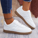 Solana - Women's Classic Lace-Up Court Sneakers