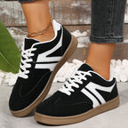 Solana - Women's Classic Lace-Up Court Sneakers