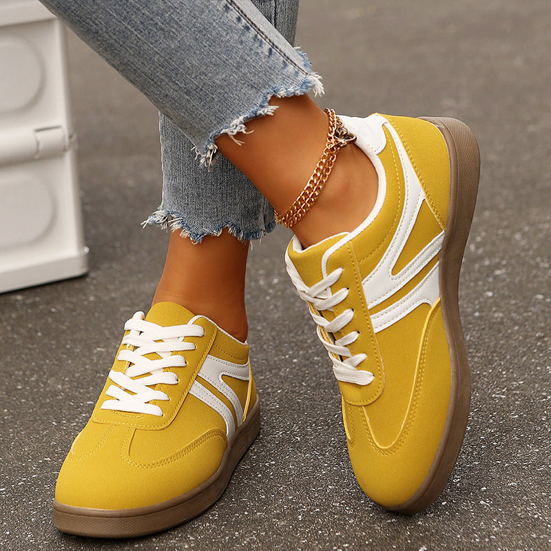 Solana - Women's Classic Lace-Up Court Sneakers