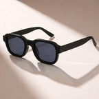 Solvane - Thick Rim Geometric Sunglasses