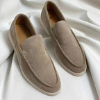 Sterling - Men's Moc-Toe Suede Loafers
