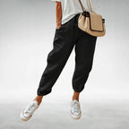 Sydney - Women's Relaxed Drawstring Tapered Pants