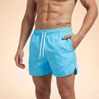 Tate - Men's Quick-Dry Drawstring Swim Shorts