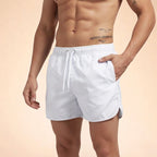 Tate - Men's Quick-Dry Drawstring Swim Shorts