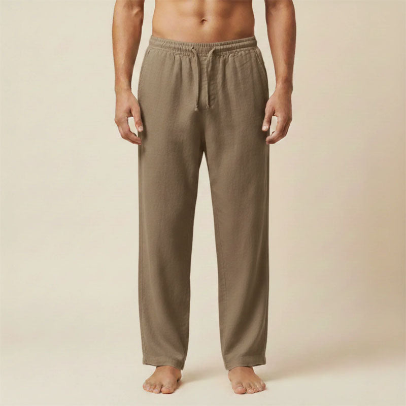 Tobias - Men's Relaxed Linen Drawstring Pants