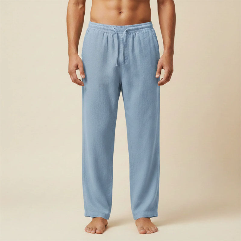 Tobias - Men's Relaxed Linen Drawstring Pants