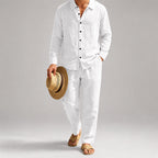 Travis - Men's Lightweight Comfort Fit Shirt and Pants Set
