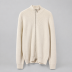 Troy - Men's Stand Collar Zip-Up Cardigan 2