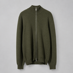 Troy - Men's Stand Collar Zip-Up Cardigan 3