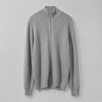 Troy - Men's Stand Collar Zip-Up Cardigan 4