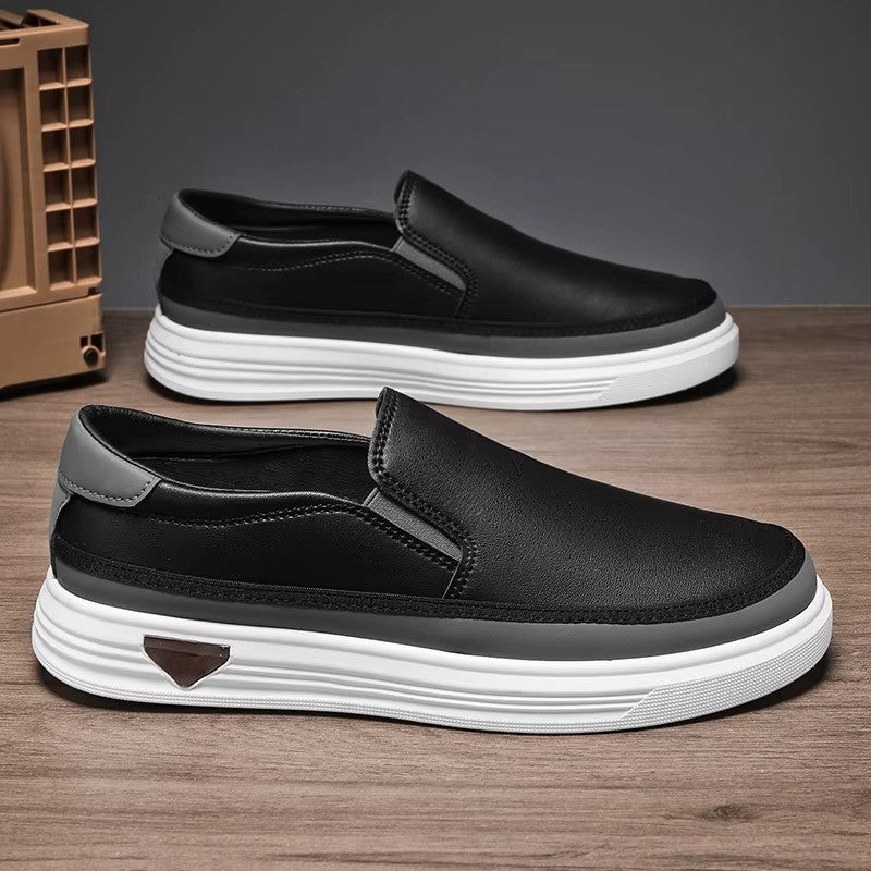 Tyler - Men's Paneled Platform Low-Top Skate Shoes