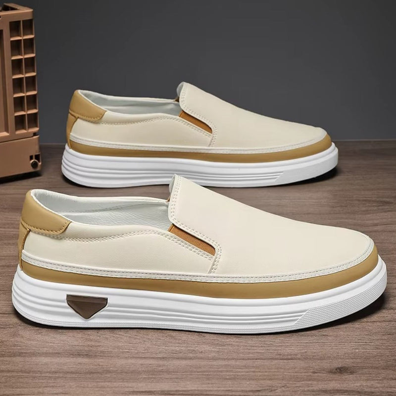 Tyler - Men's Paneled Platform Low-Top Skate Shoes