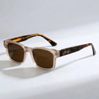 Veyro - Retro Rectangle Frame Sunglasses