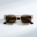 Veyro - Retro Rectangle Frame Sunglasses