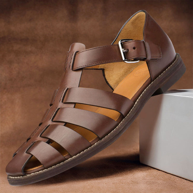 Vincent - Men's Buckle Strap Fisherman Sandals