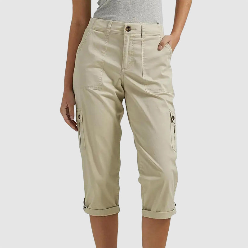 Willa - Women's Everyday Cargo Capri Pants
