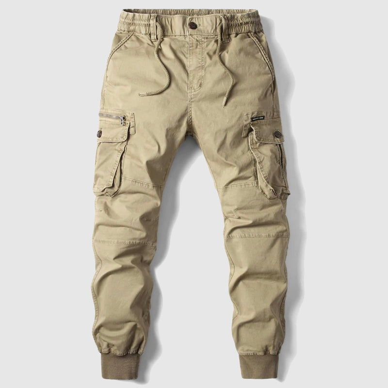 Zandro - Men's Multi-Pocket Cotton Cargo Pants 1