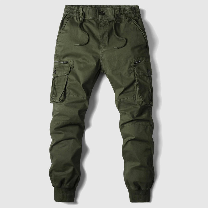 Zandro - Men's Multi-Pocket Cotton Cargo Pants 4