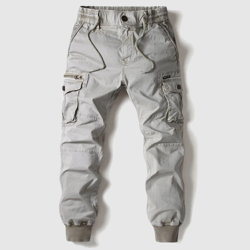 Zandro - Men's Multi-Pocket Cotton Cargo Pants 6