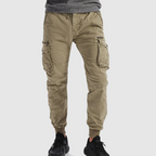Zandro - Men's Multi-Pocket Cotton Cargo Pants 2