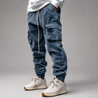 Adrien - Men's Corduroy Cargo Jogger Pants 2