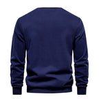Aiden - Men's Long Sleeve Polo Collar Sweatshirt 6
