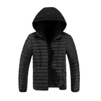 Albert - Men's Quilted Detachable Hood Puffer Jacket 1