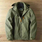 Alessio - Men's Hooded Windbreaker Jacket with Drawstring Adjustment