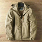 Alessio - Men's Hooded Windbreaker Jacket with Drawstring Adjustment