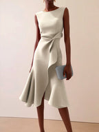 Alexandra - Women's Draped Sleeveless Formal Evening Dress 4