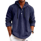 Angelo - Men's Corduroy Pullover Hoodie 3