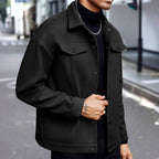 Anton - Men's Snap Button Utility Jacket 1