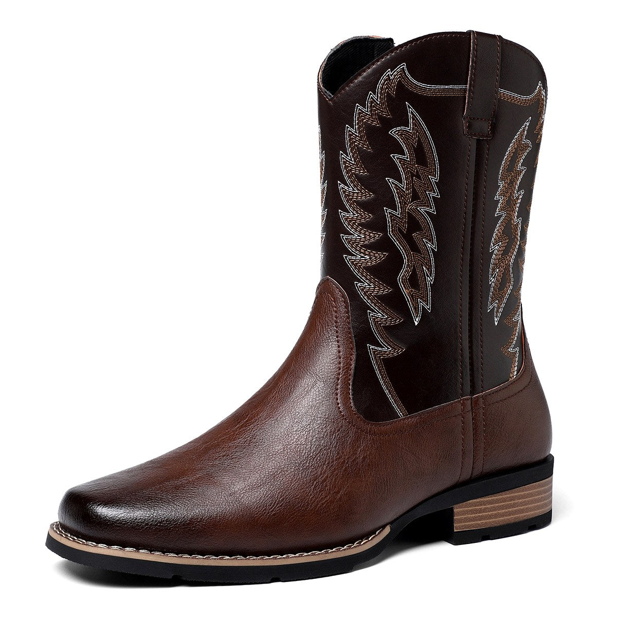 Atreus - Men’s Western Style Mid-Calf Boots 3