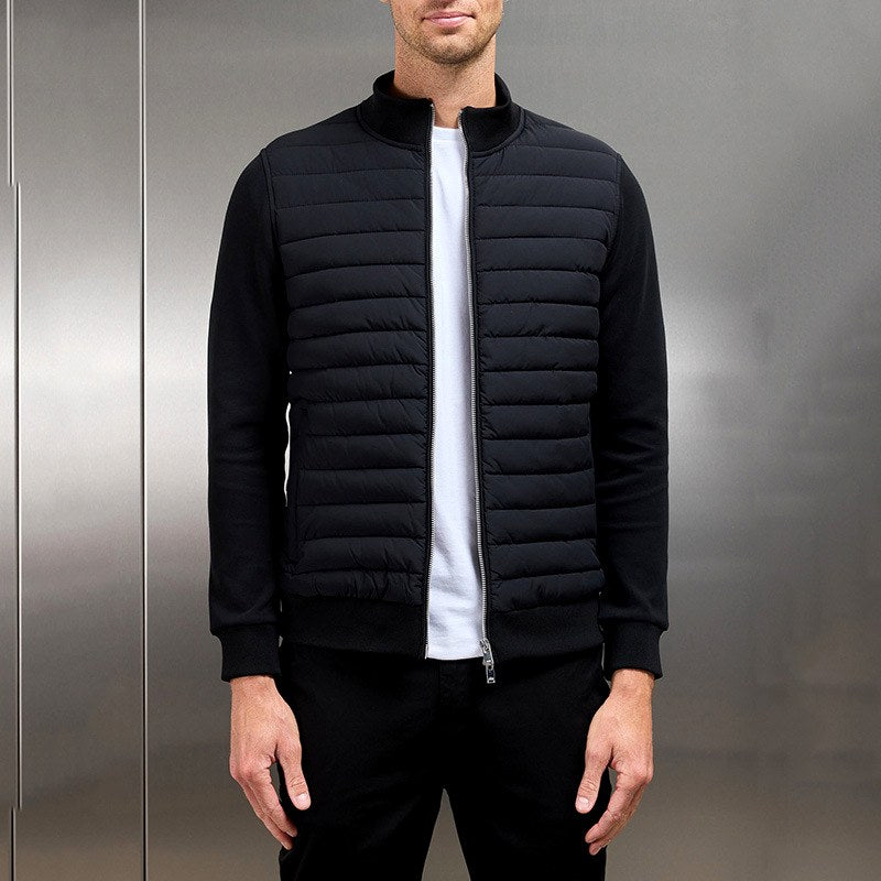 Benjamin - Men's Padded Front Zip Jacket 4