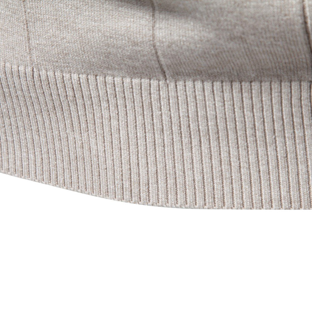 Blake - Men's Ribbed Turtleneck Knit Sweater 8