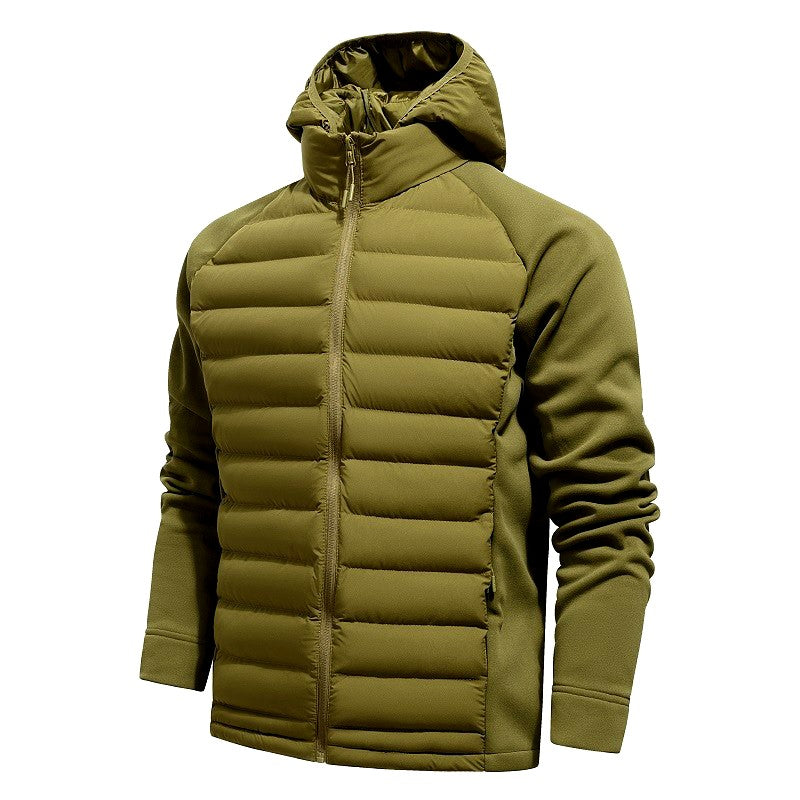 Bradley - Men's Hooded Hybrid Puffer Jacket 2