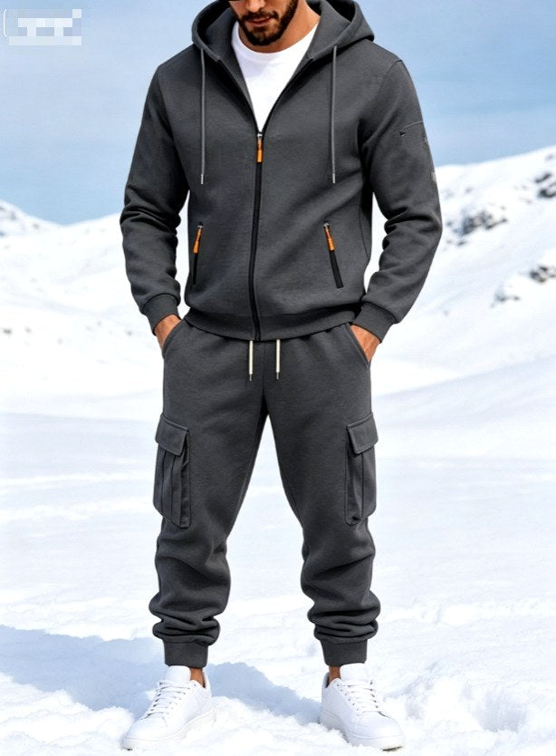 Brendon - Men's Zip-Up Long Sleeve Co-ord Set 2