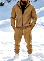 Brendon - Men's Zip-Up Long Sleeve Co-ord Set 3