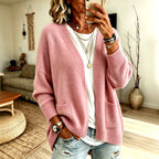 Bridget - Women's Open-Front Long Sleeve Knit Cardigan 1