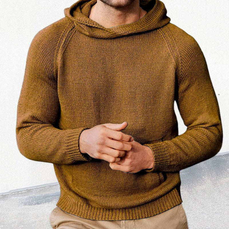 Cain - Men's Hooded Long Sleeve Pullover 4