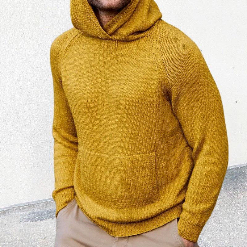 Cain - Men's Hooded Long Sleeve Pullover 5