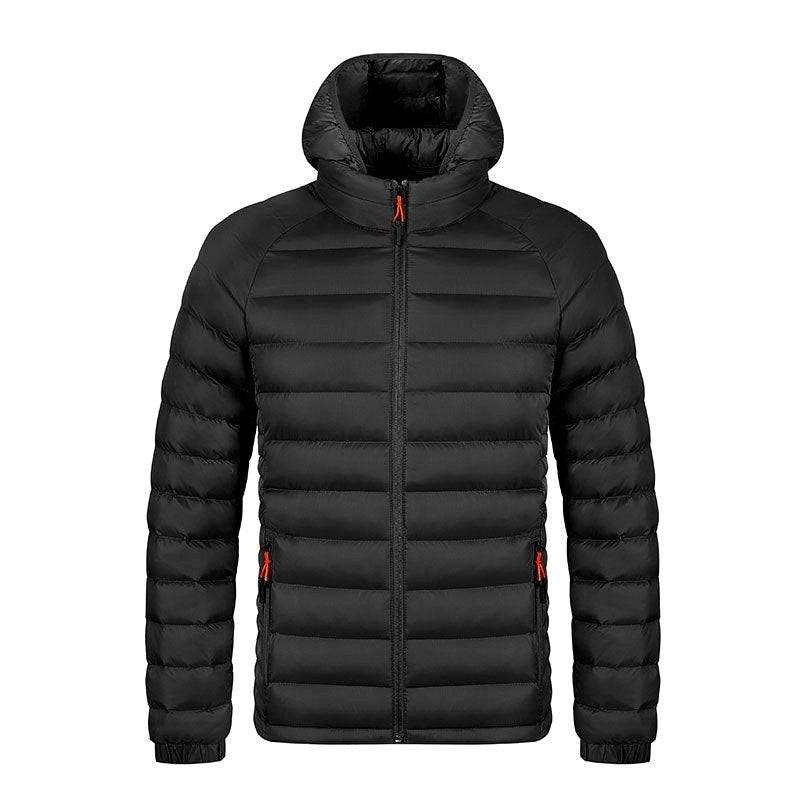 Caleb - Men's Hooded Quilted Puffer Jacket 1